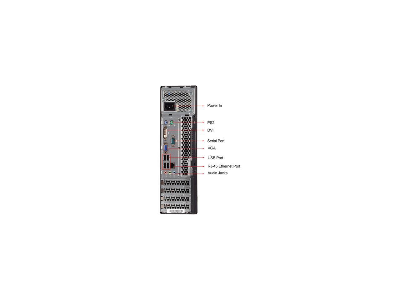 Refurbished Lenovo M72E Slim/Small form factor Intel Core i5 3470 3.2G / 8G DDR3 / 320G / DVD / Windows 7 Professional 64 Bit / 1 Year Warranty