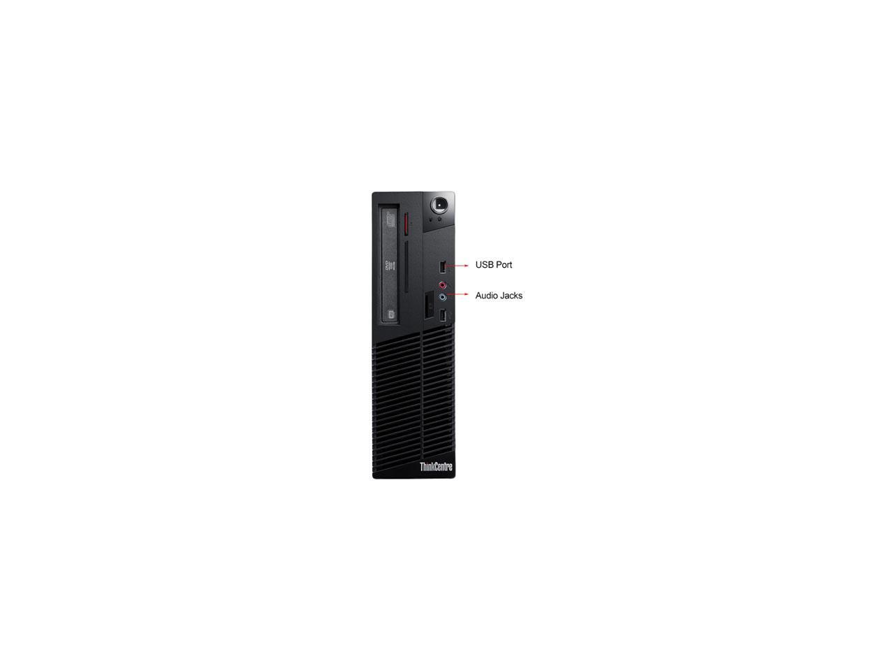 Refurbished Lenovo M79 Slim/Small form factor AMD A8-Series APU 7600B 3.1G / 4G DDR3 / 1TB / DVD / Windows 7 Professional 64 Bit / 1 Year Warranty