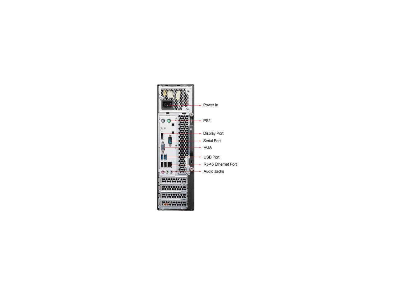 Refurbished Lenovo M79 Slim/Small form factor AMD A8-Series APU 7600B 3.1G / 4G DDR3 / 1TB / DVD / Windows 7 Professional 64 Bit / 1 Year Warranty