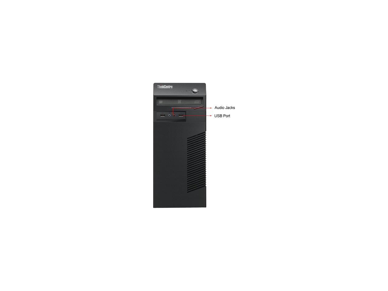 Refurbished Lenovo M73 Tower Intel Core i5 4570 3.2G / 8G DDR3 / 2TB / DVD / Windows 7 Professional 64 Bit / 1 Year Warranty