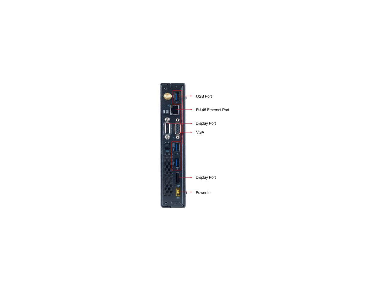 Refurbished Lenovo ThinkCentre M93 Tiny Desktop Intel Core i7 4765T 2G/ 8G DDR3 / 320G / Windows 7 Professional 64 Bit / 1 Year Warranty