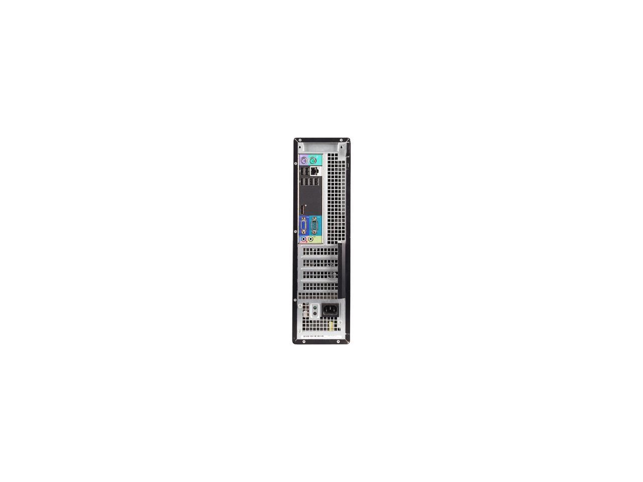 Refurbished Dell Grade A OptiPlex 790 Desktop Computer, Intel Core I5-2400 (3.1 GHz), 4 GB DDR3, 250 GB, DVD, WIFI, Win 10 Pro 64-bit( EN/ES), 1 Year warranty