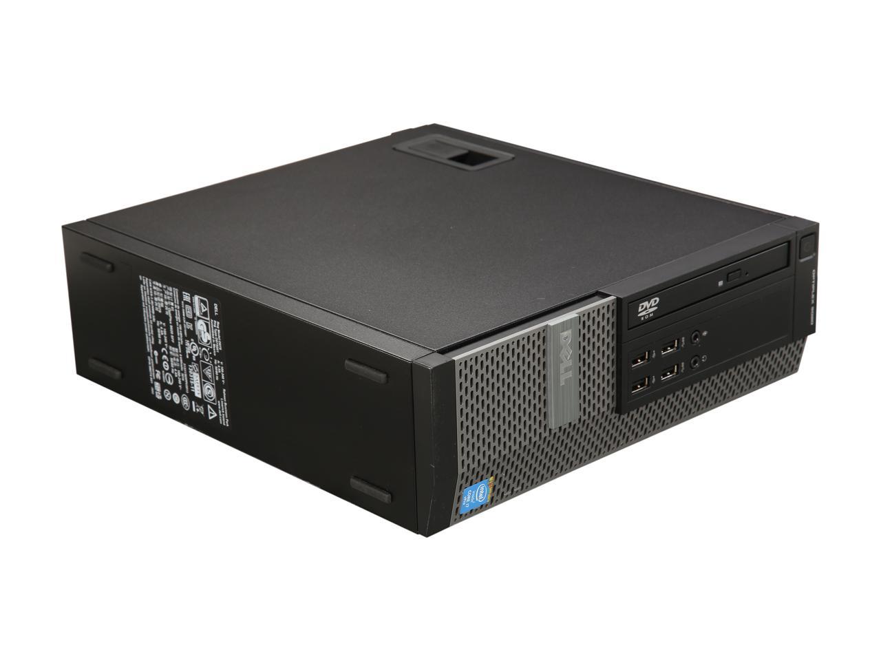 DELL Grade A Desktop Computer OptiPlex 9020 Intel Core i7 4th Gen 4790 (3.60 GHz) 8 GB DDR3 500 GB HDD Intel HD Graphics 4600 Windows 10 Pro 64-bit