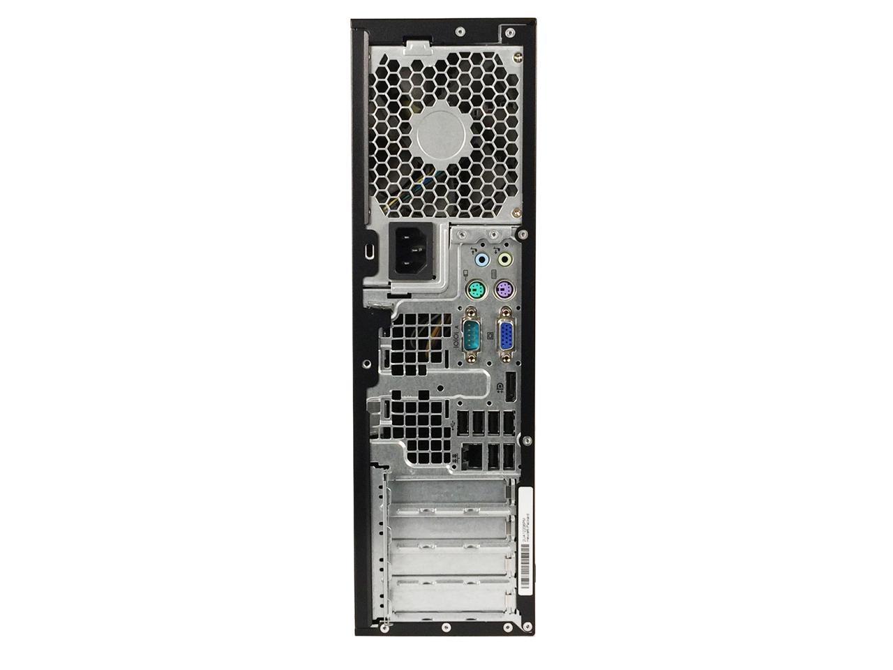Refurbished HP Grade A Compaq Pro 6305 Small Form Factor Computer, AMD A6-5400B (3.6 GHz), 8G DDR3, 360G SSD, DVD, WIFI, Windows 10 Home 64-bit (English/Spanish), 1 Year Warranty