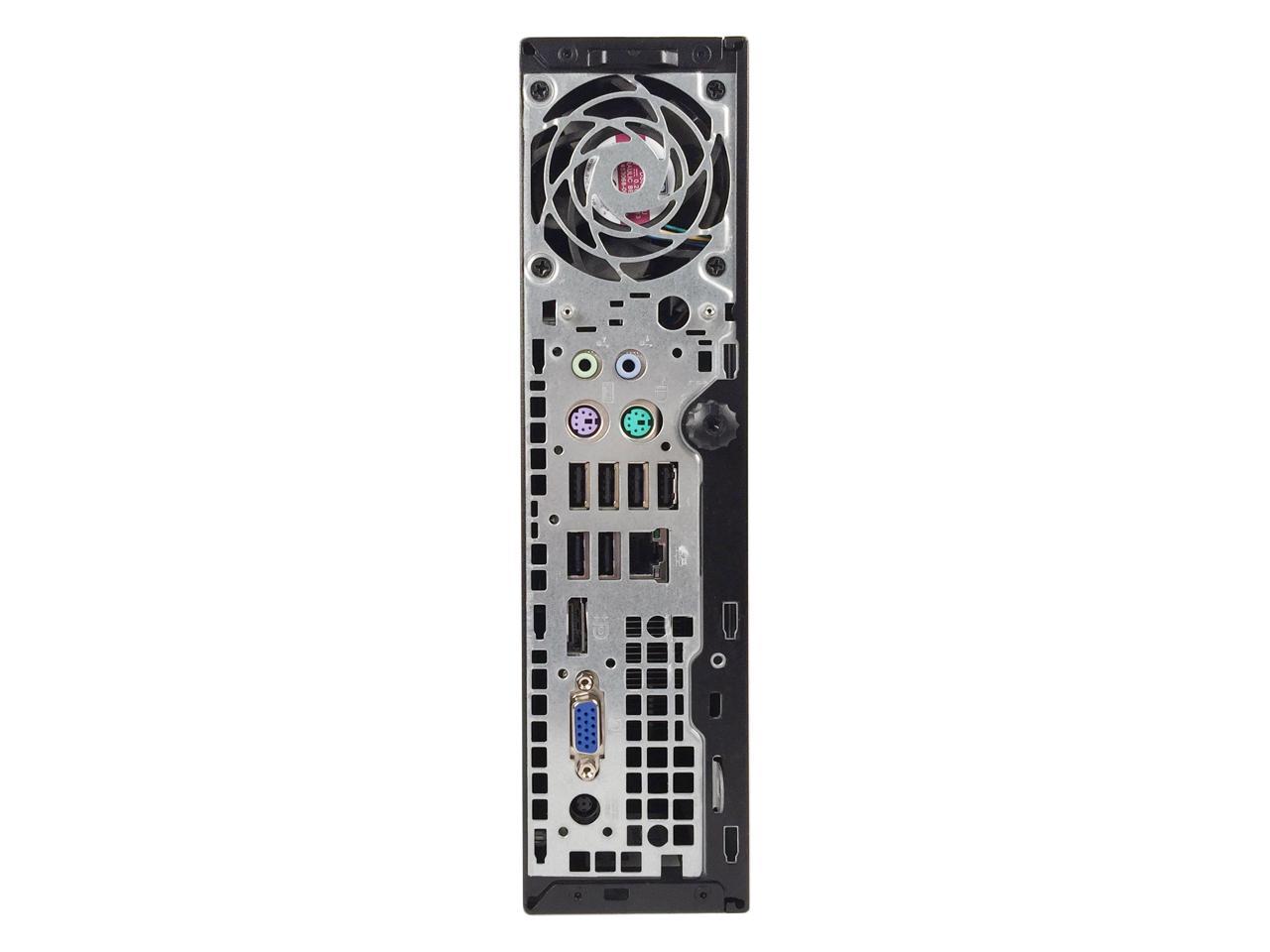 Refurbished HP Grade A Compaq 8200 Elite Ultra-slim PC Intel Core i5 2500S (2.7 GHz), 4 GB DDR3, 250GB, WIFI, Bluetooth 4.0, DVD, Win 10 Pro 64-bit (EN/ES), 1 Year Warranty