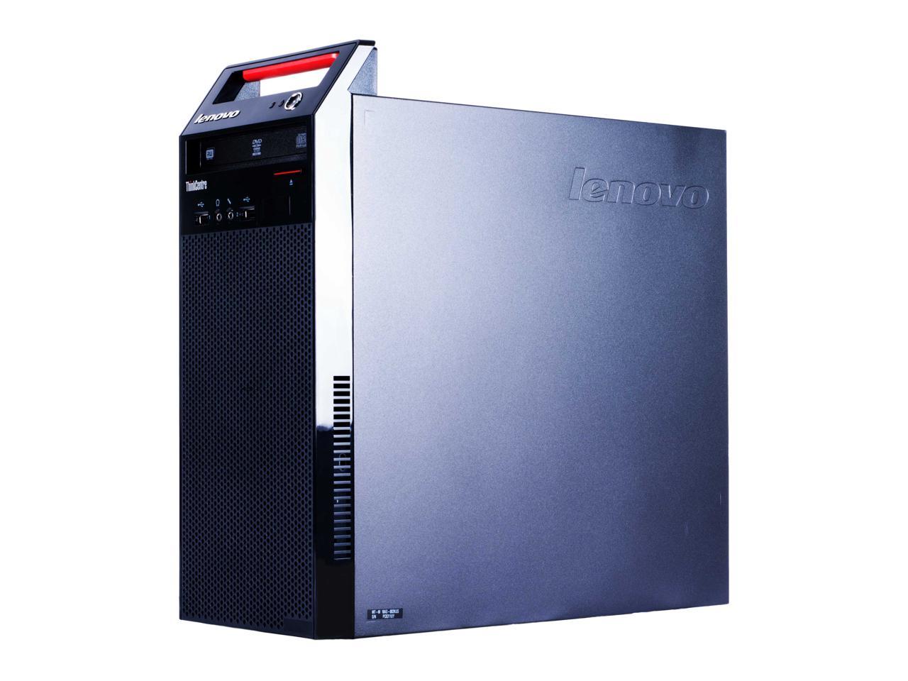 Refurbished Lenovo ThinkCentre E73 Tower Intel Core i3 4130 3.40 GHz / 12 GB DDR3 / 3TB HDD / DVD / WIFI / HDMI Cable / Bluetooth 4.0 / VGA / DP / Windows 10 Professional 64 Bits / 1 Year Warranty
