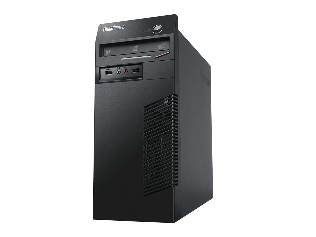 Refurbished Lenovo ThinkCentre M72E Tower Intel Core i3 3220 3.30 GHz / 8 GB DDR3 / 120GB SSD / WIFI / Bluetooth 4.0 / VGA / DVI / Windows 10 Professional 64 Bits / 1 Year Warranty