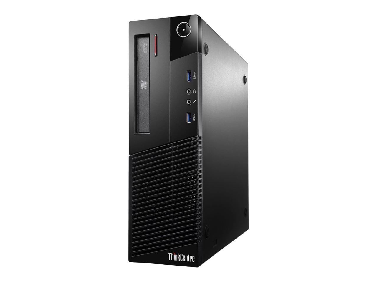Refurbished Lenovo ThinkCentre M93P Small Form Factor Intel Core i5 4590 3.30 GHz / 8 GB DDR3 / 3TB HDD / DVD / WIFI / HDMI Cable / Bluetooth 4.0 / Windows 10 Professional 64 Bits / 1 Year Warranty