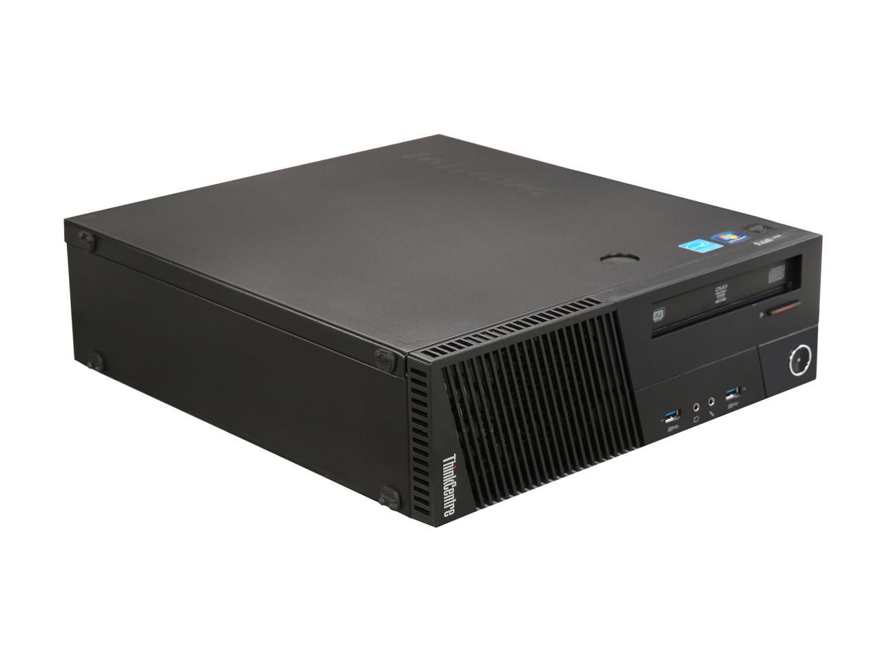 Lenovo Grade A Desktop Computer ThinkCentre M93P Intel Core i5 4th Gen 4570 (3.20 GHz) 16 GB DDR3 240 GB SSD Windows 10 Pro 64-bit