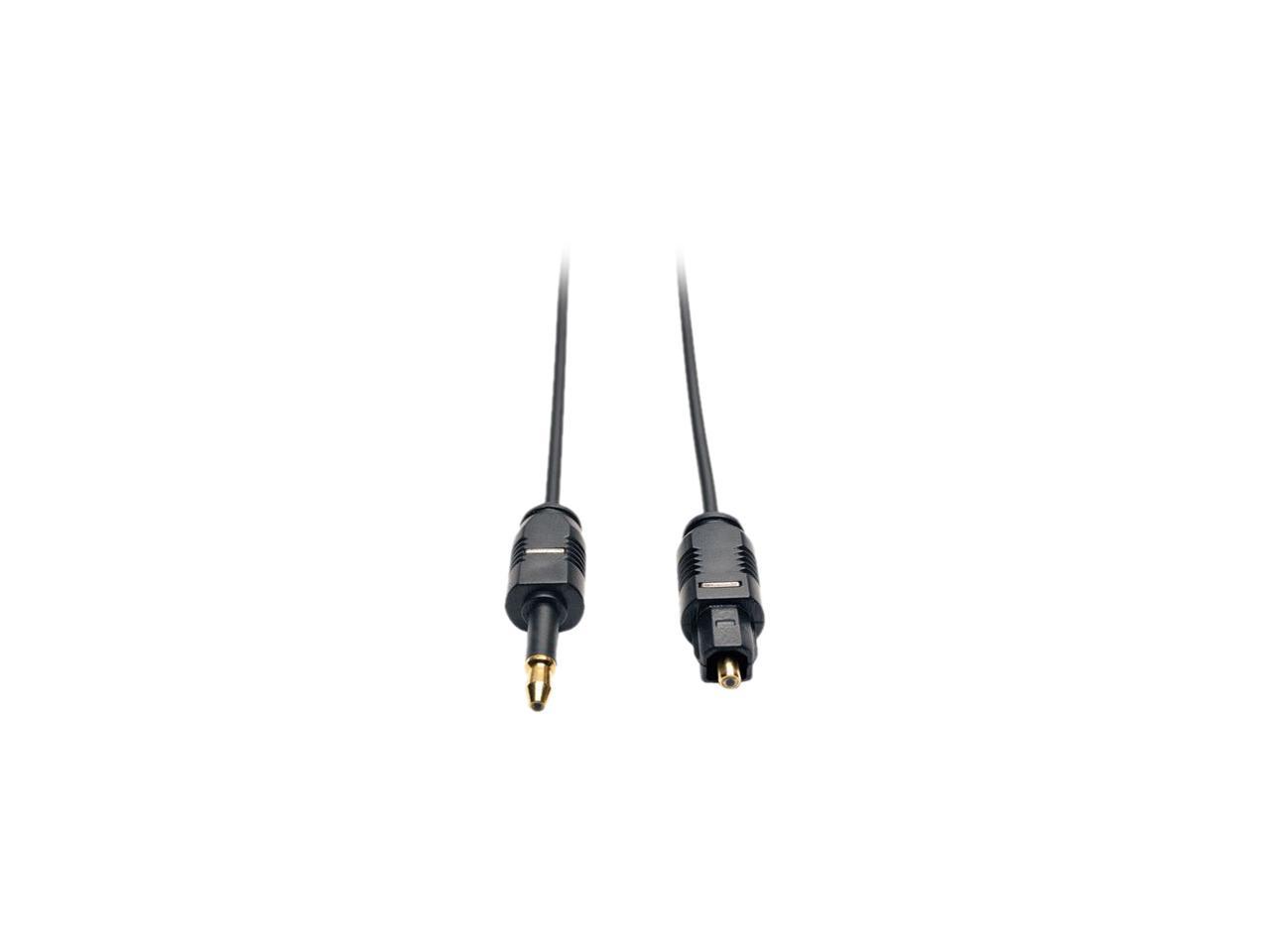 Tripp Lite Model A104-03M 10 ft. Ultra Thin Toslink to Mini Toslink Digital Optical SPDIF Audio Cable Male to Male