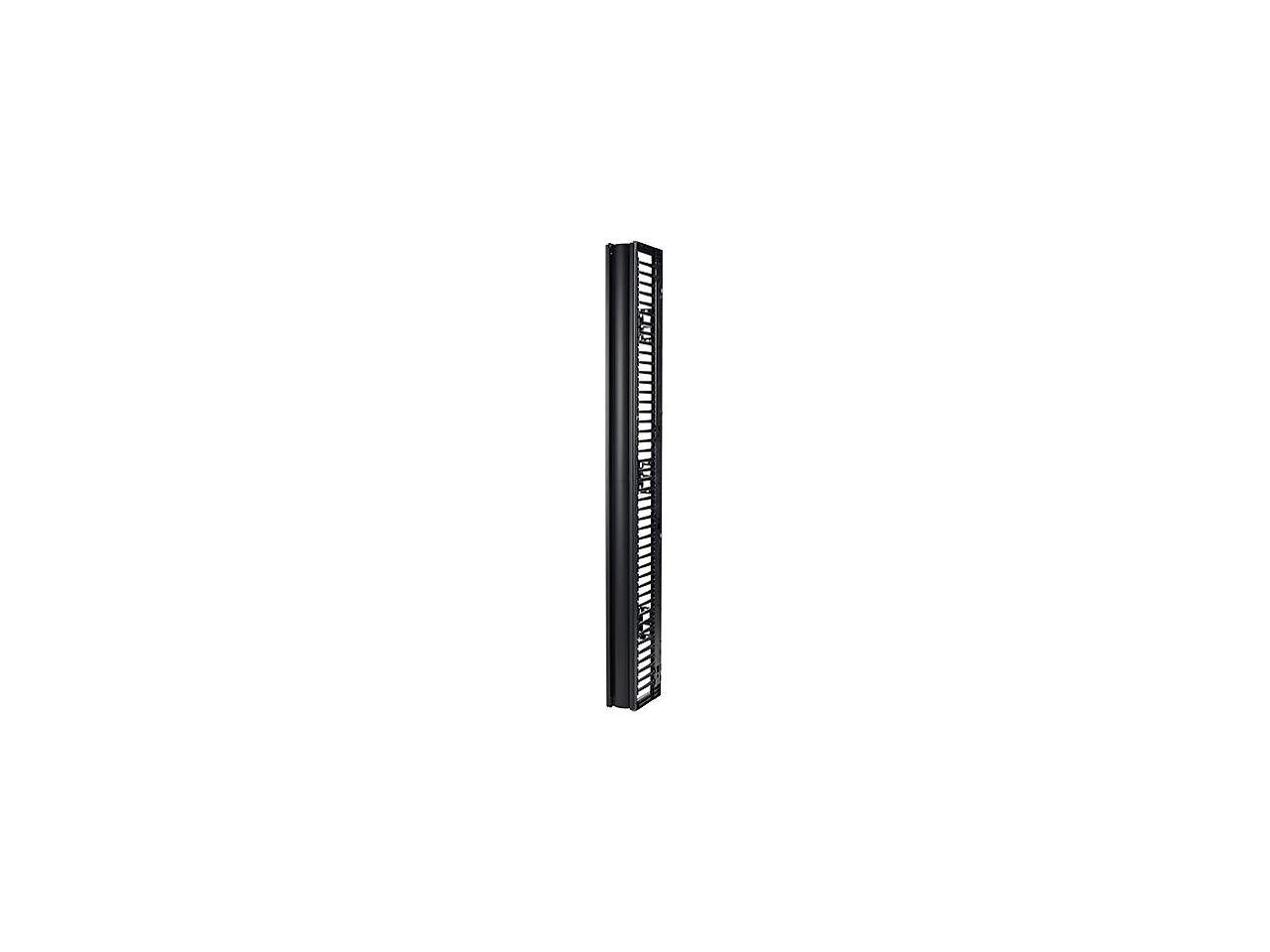 APC AR8715 Valueline, Vertical Cable Manager for 2 & 4 Post Racks, 84"H X 6"W, Single-Sided with Door