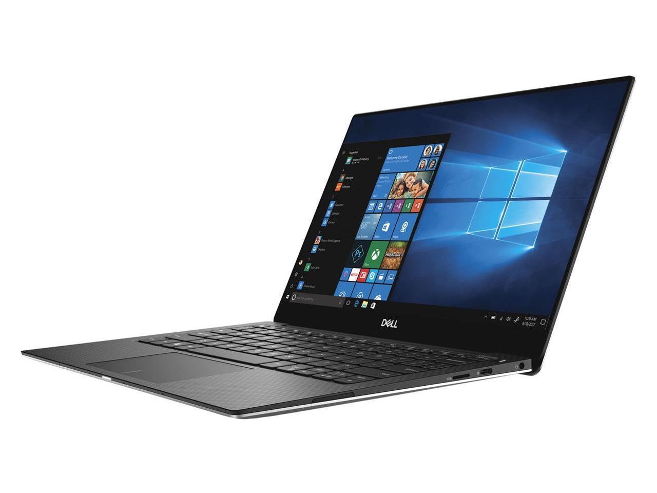 Dell XPS XPS 13-9370 Intel Core i7-8550U X4 1.8GHz 16GB 512GB SSD, Silver