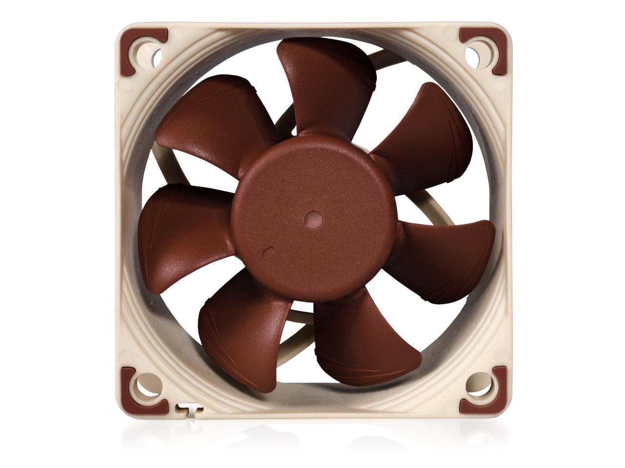 Noctua NF-A6x25 PWM, Premium Quiet Fan, 4-Pin (60mm, Brown)