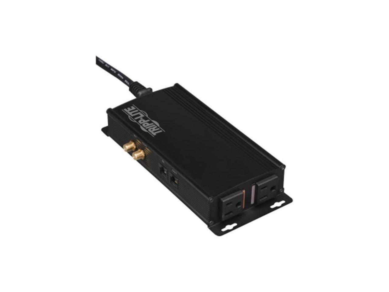 Tripp Lite - AV2FP - Tripp Lite Home Theater Isobar Flat Panel Surge w/ Coax & Network 2 outlets 5100 Joules - EMI / RFI, Spike protection - NEMA 5-15R - 120 V AC Input