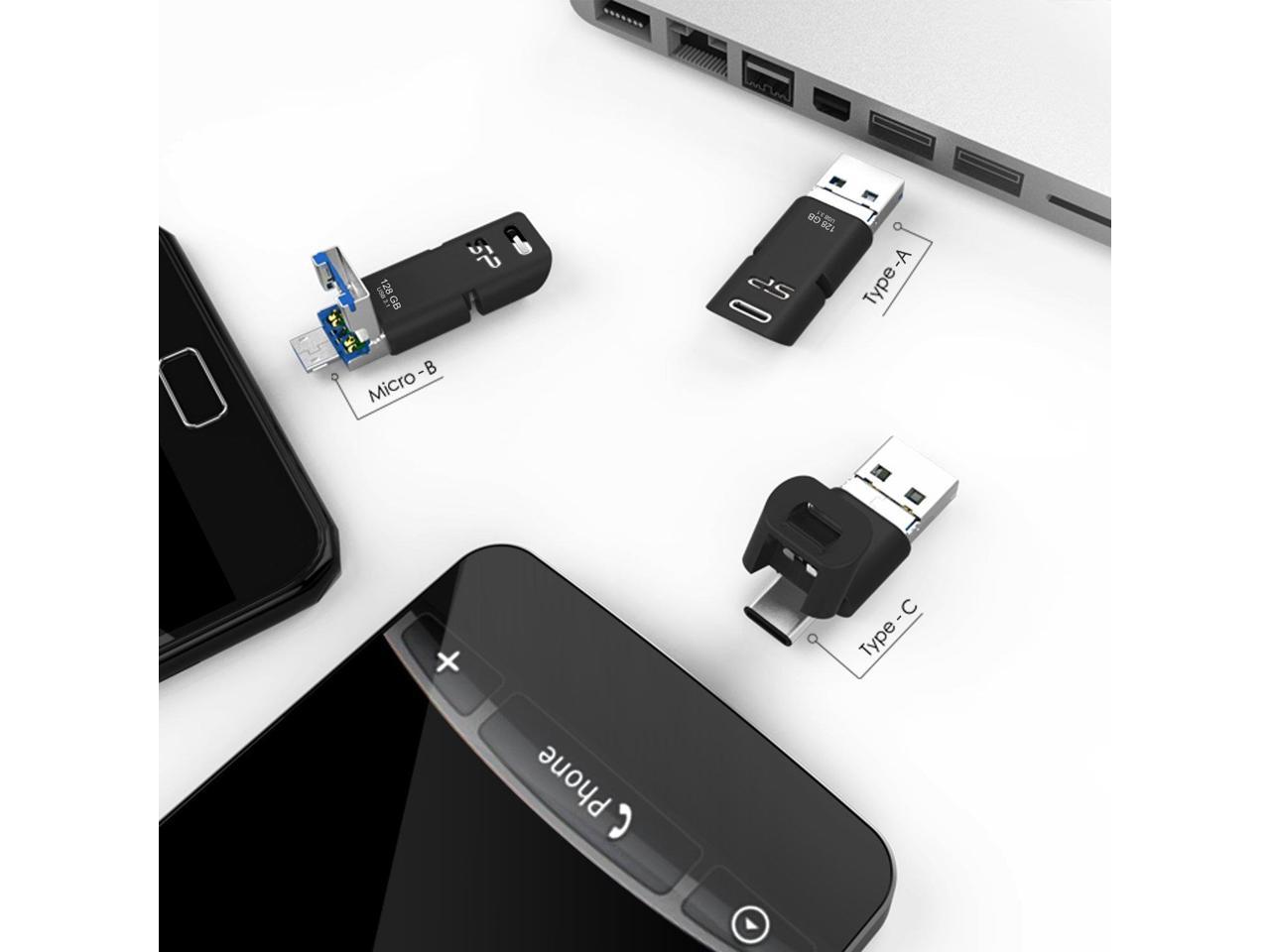 Silicon Power 128GB C50 USB Memory Flash Drive