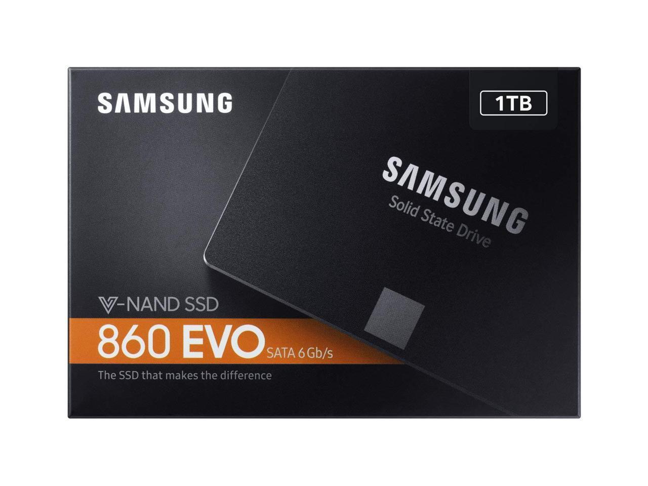 Samsung 860 EVO MZ-76E1T0BW 1 TB 2.5" Internal Solid State Drive - SATA