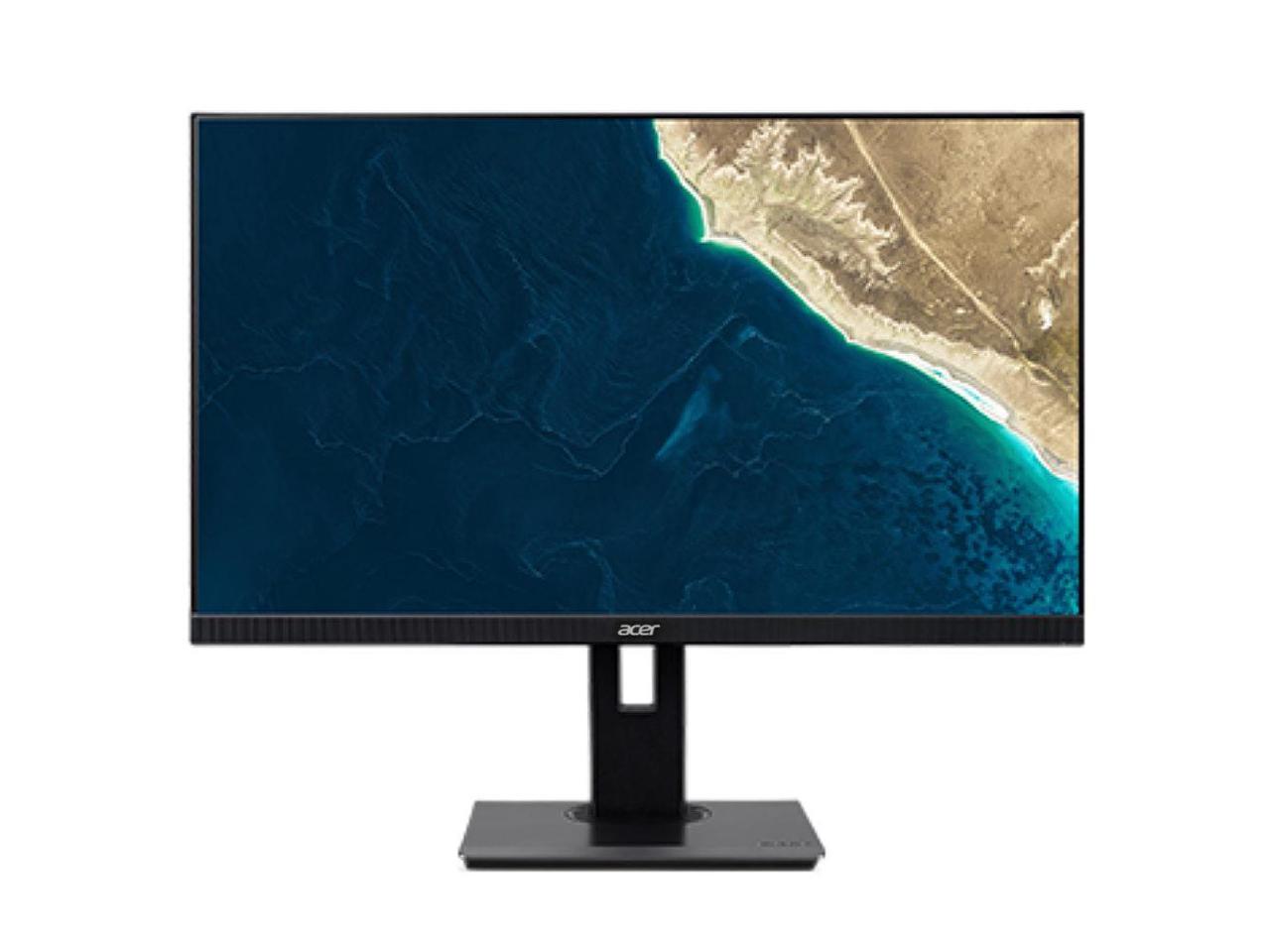 Acer B247Y bmiprx 24" (Actual size 23.8") Full HD 1920 x 1080 60HZ 4ms (GTG) VGA HDMI DisplayPort Built-in Speakers Backlit LED IPS Monitor