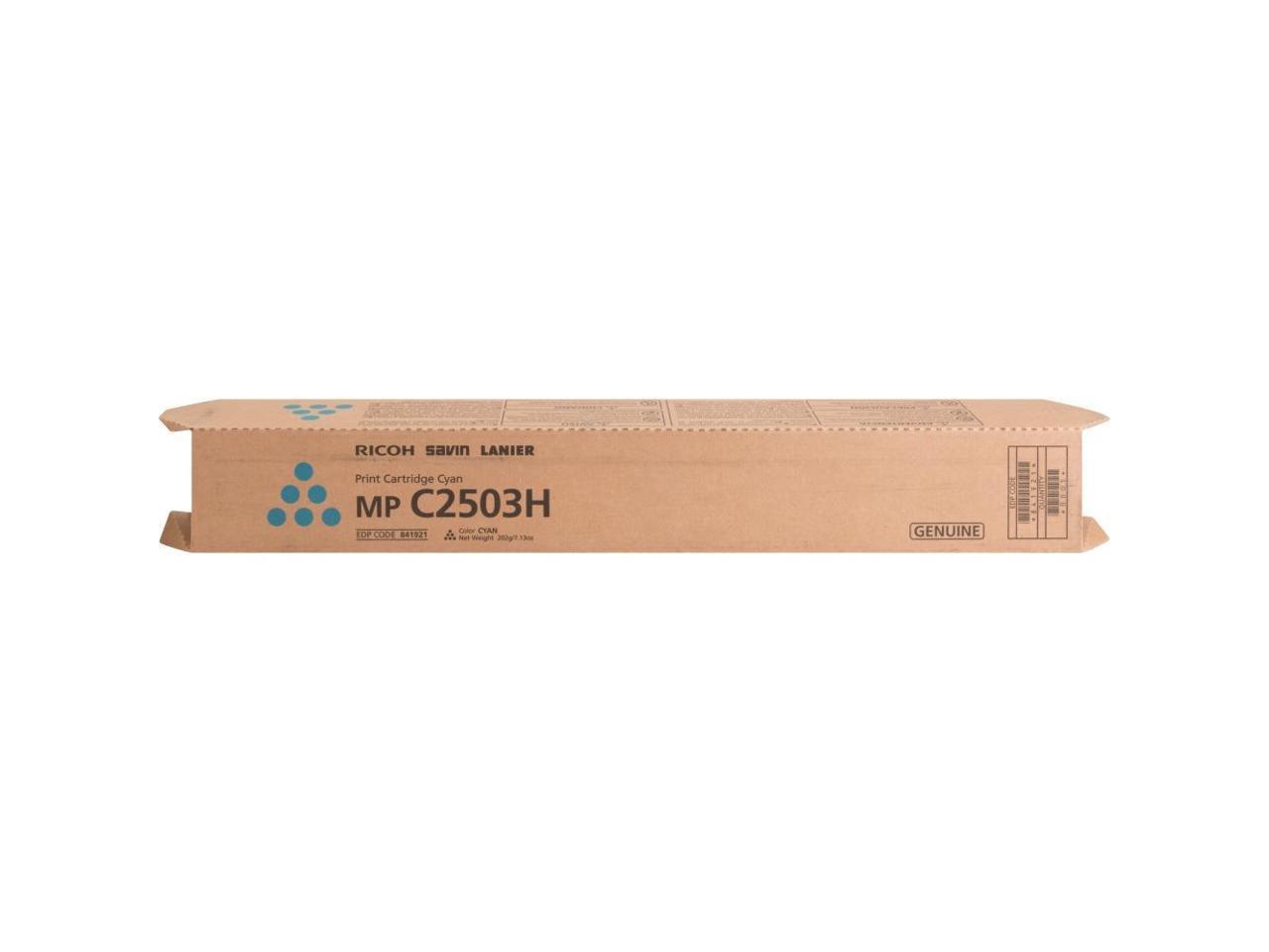 RICOH OEM Toner Cartridge, CYAN, yield 9,500 841921