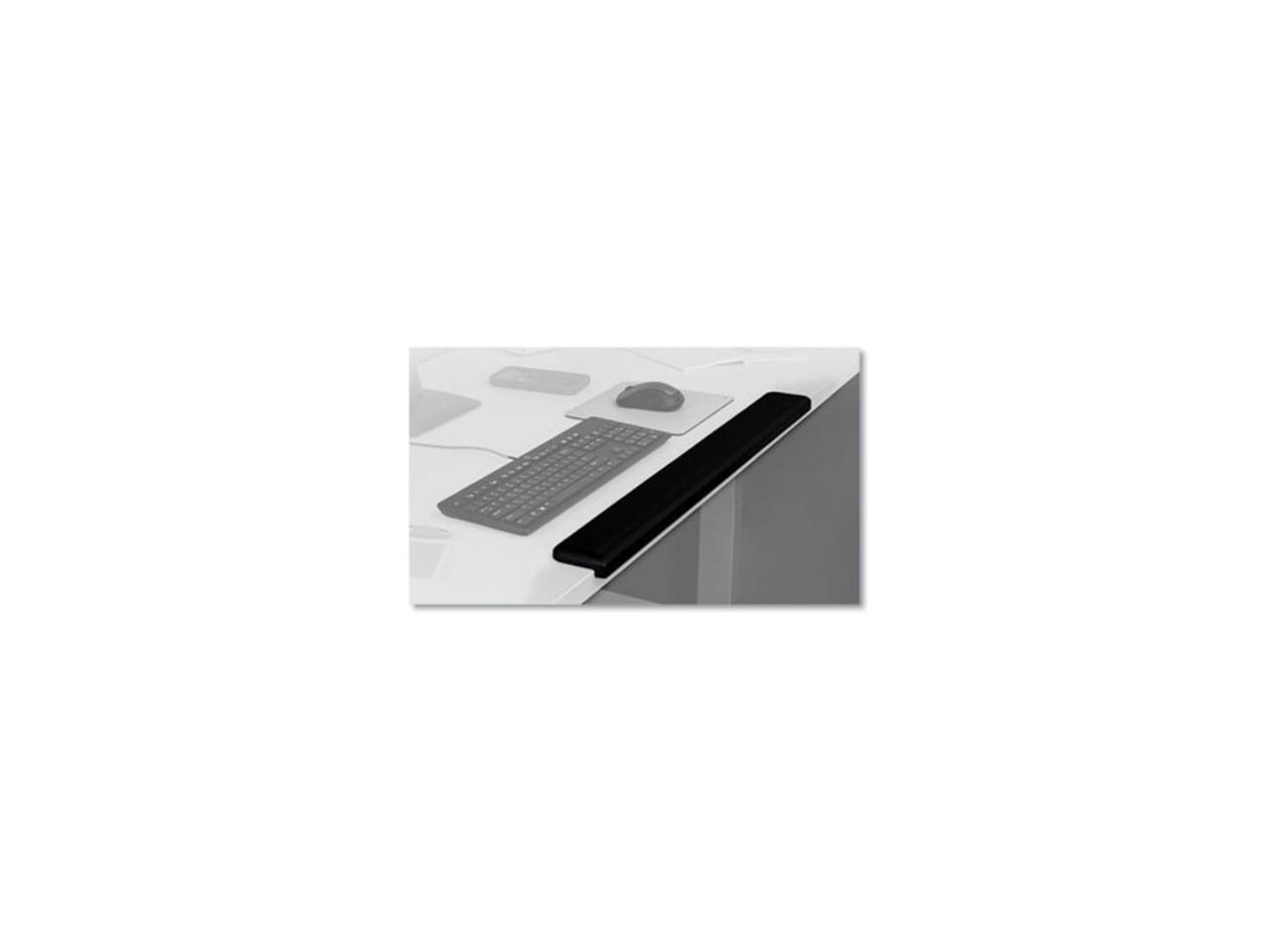 3M Gel Wrist Rest for Standing Desks, 30.13 x 3.25 x 1, Black