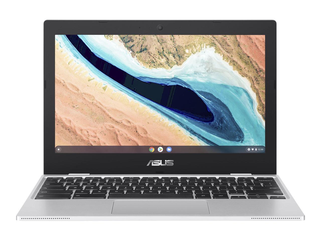 Asus Chromebook CX1101CMA-DB44 11.6" Chromebook - HD - 1366 x 768 - Intel Celeron N4020 Dual-core (2 Core) 1.10 GHz - 4 GB Total RAM - 64 GB Flash Memory - Transparent Silver - Intel Chip - Intel