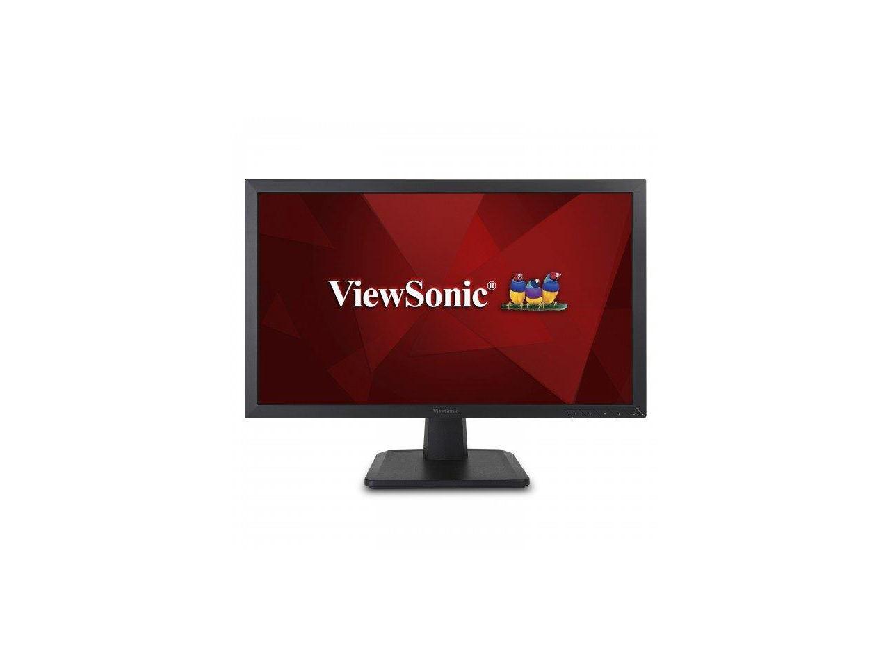Viewsonic VA2452SM_H2 24" Full HD 1920 x 1080 6.5ms VGA DVI-D DisplayPort Flicker-Free Technology Blue Light Filter Built-in Speakers Anti-Glare Backlit LED Dual Monitor Pack
