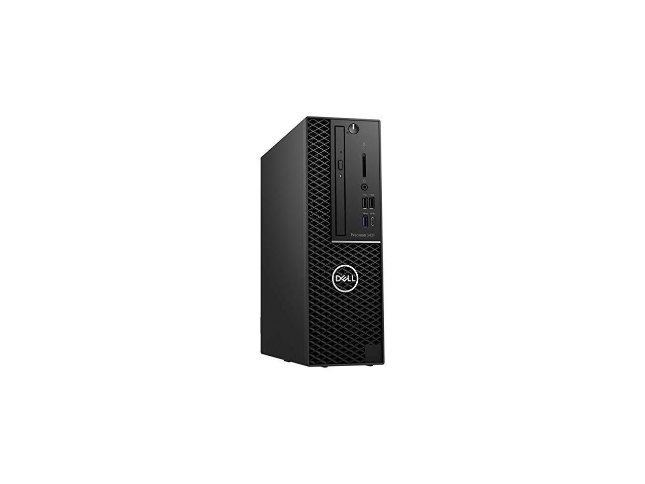 Dell Precision Tower 3431 SFF Desktop Computer i5-9600 8GB 1TB HDD W10P WX 2100
