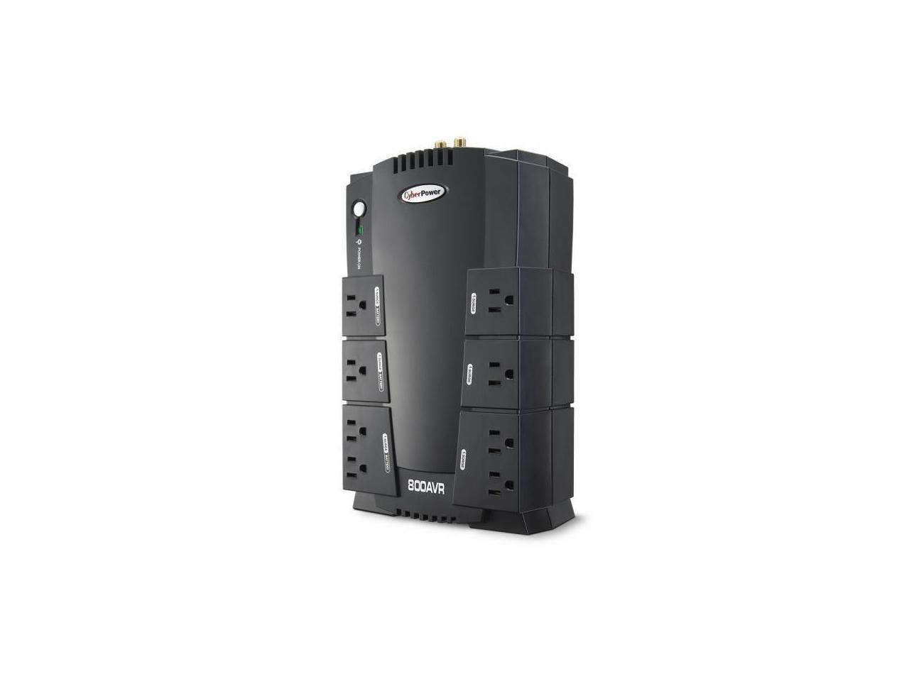 CyberPower CP800AVR AVR Series UPS 800VA 450W Compact
