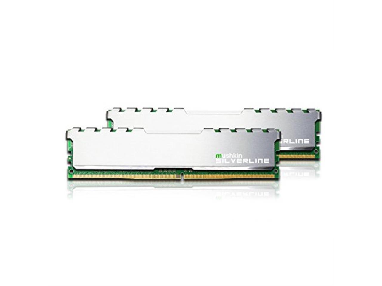 Mushkin Silverline 32GB (2 x 16GB) 288-Pin DDR4 SDRAM DDR4 2133 (PC4 17000) Desktop Memory Model MSL4U213FF16GX2