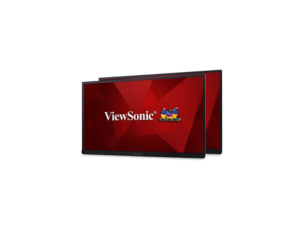 ViewSonic VG2753_H2 27 Inch Dual Pack Head-Only IPS 1080p Frameless Monitors with HDMI and DisplayPort for Home and Office