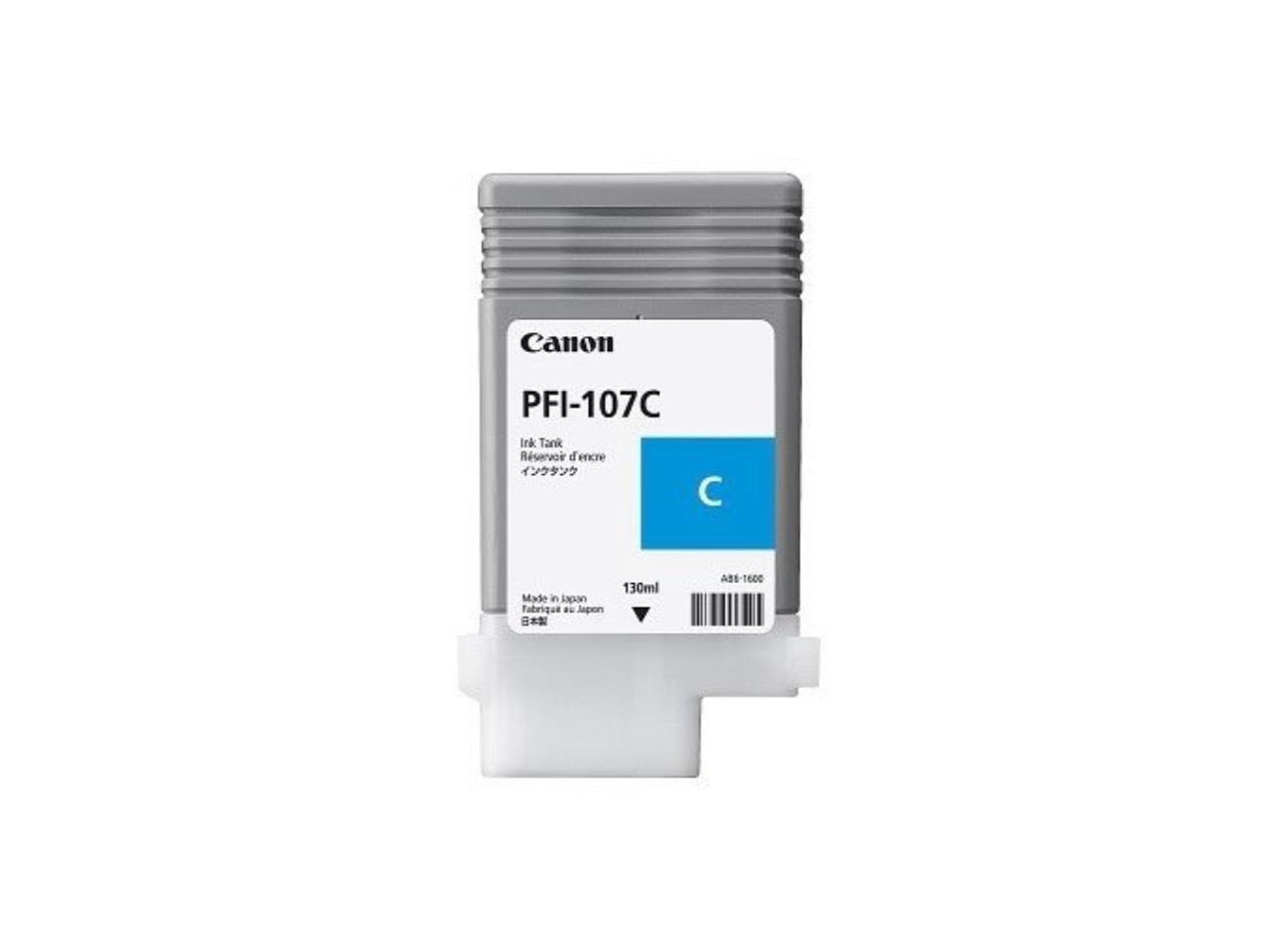 Canon PFI-107 Ink Cartridge - Cyan