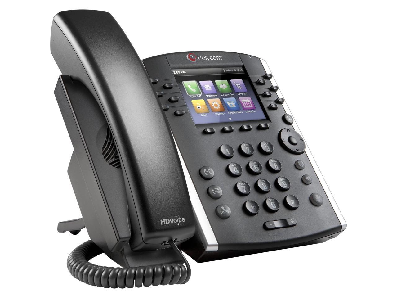 Polycom VVX 401 (2200-48400-001) 12-line Desktop Phone