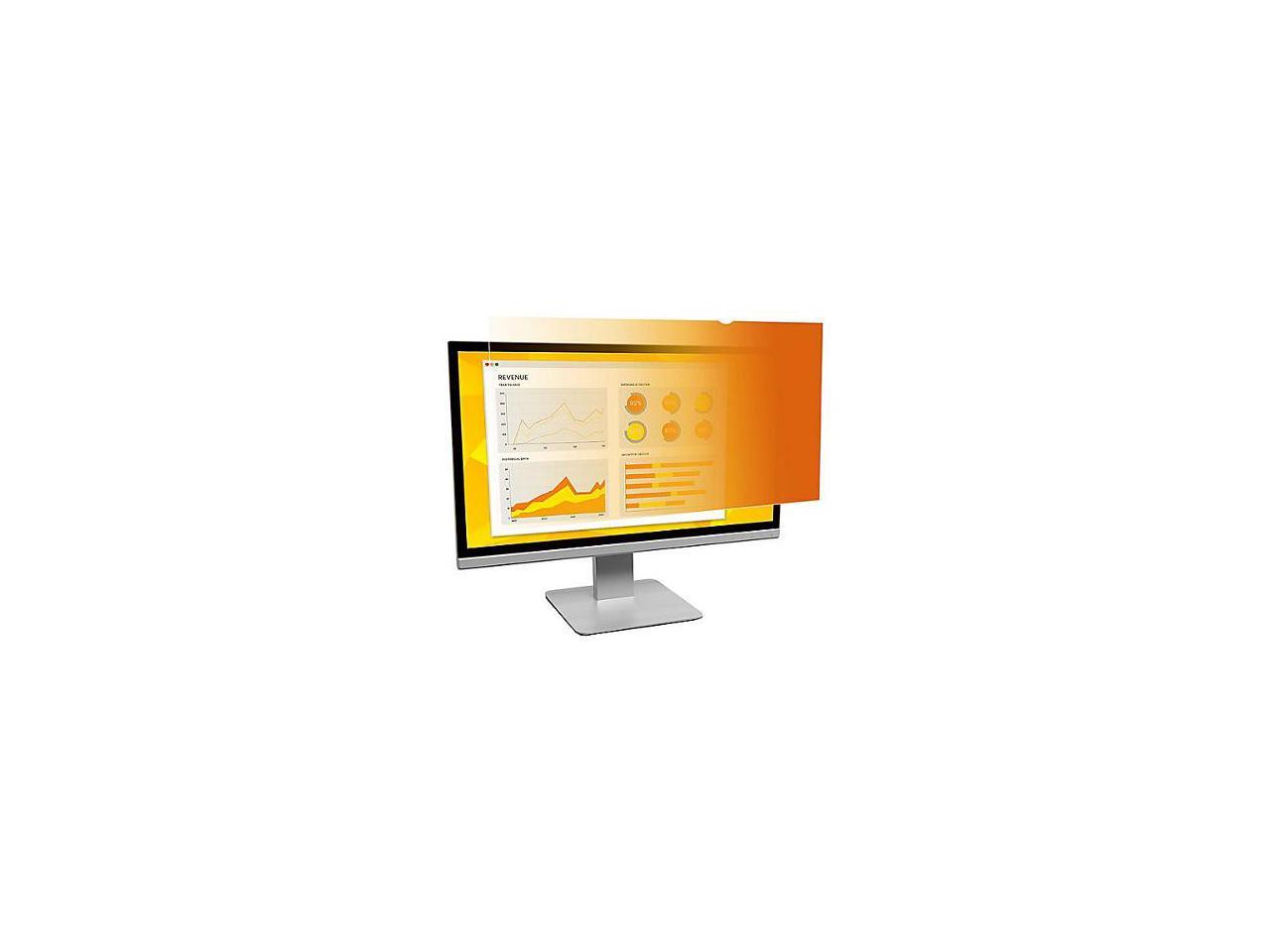 3M - OPTICAL SYSTEMS DIVISION GF230W9B GOLD PRIVACY FILTER FOR 23IN WS