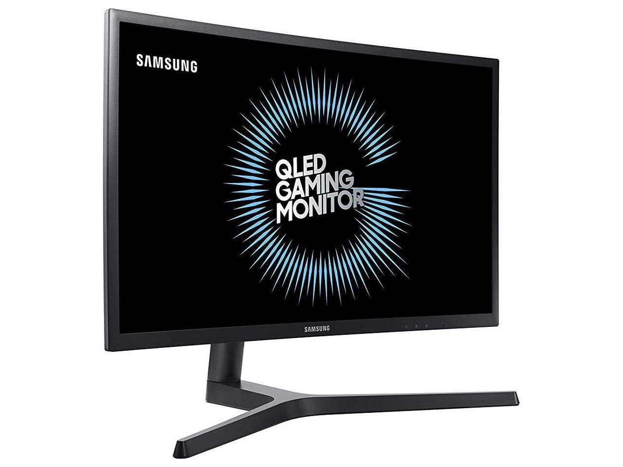 Samsung CFG7 Series C24FG73FQN Matte Dark Blue Black 23.5" Curved FHD 1080p 1ms 144Hz AMD FreeSync Monitor, 350 cd/m2, HDMI, DisplayPort, Tilt, Height Adjustable, VESA Compatible