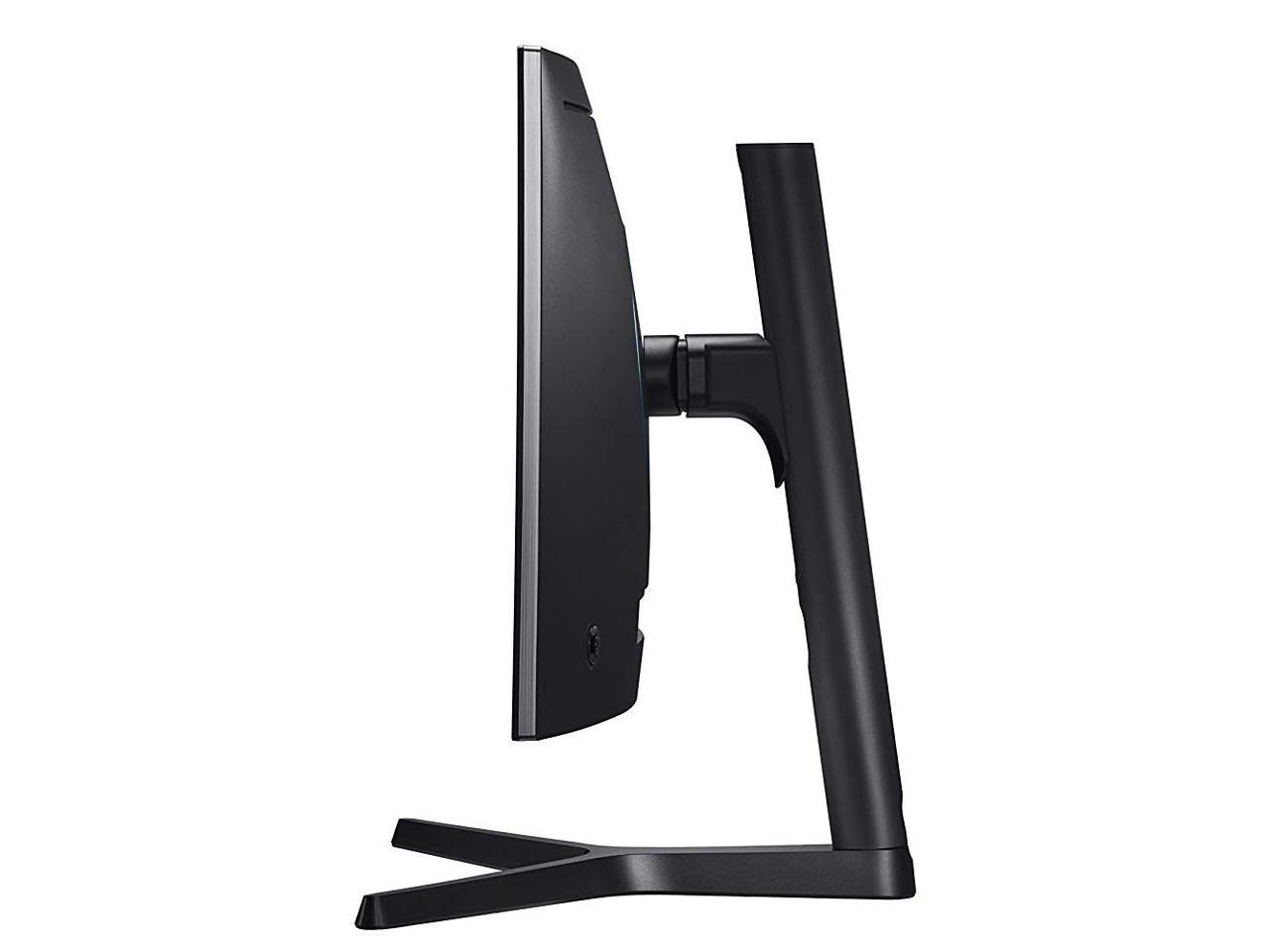 Samsung CFG7 Series C24FG73FQN Matte Dark Blue Black 23.5" Curved FHD 1080p 1ms 144Hz AMD FreeSync Monitor, 350 cd/m2, HDMI, DisplayPort, Tilt, Height Adjustable, VESA Compatible