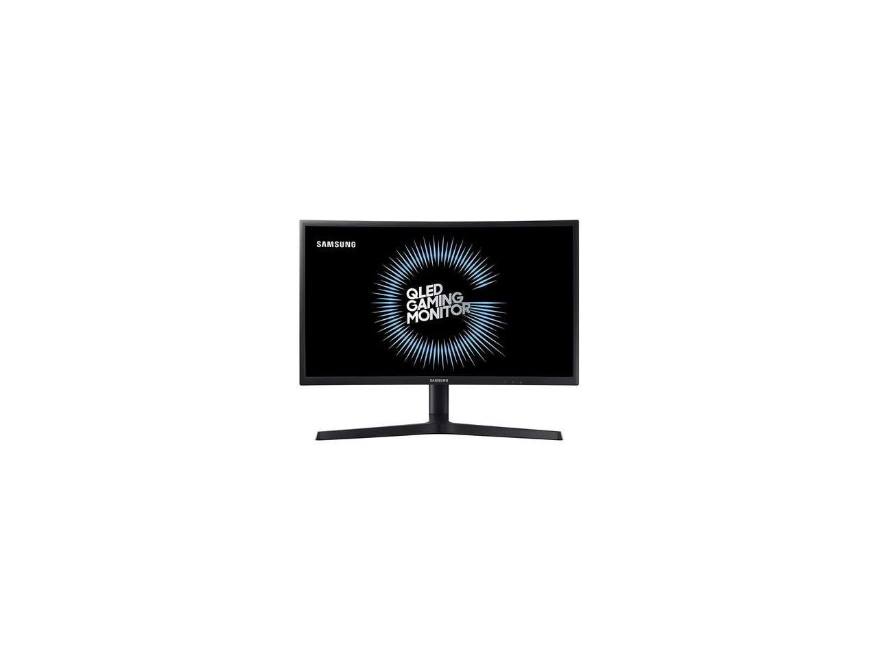 Samsung CFG7 Series C24FG73FQN Matte Dark Blue Black 23.5" Curved FHD 1080p 1ms 144Hz AMD FreeSync Monitor, 350 cd/m2, HDMI, DisplayPort, Tilt, Height Adjustable, VESA Compatible
