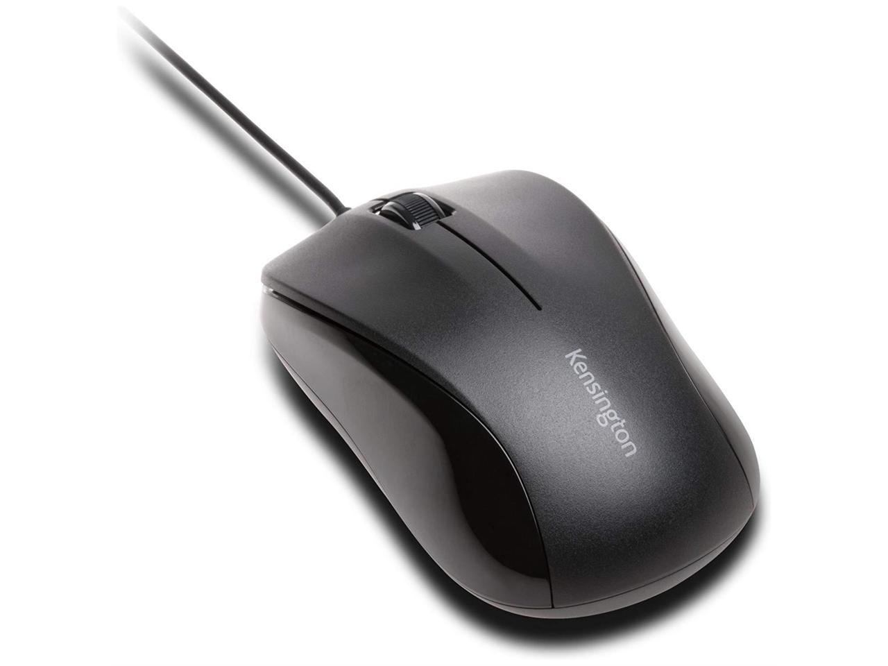 Kensington k72110us Black 1 x Wheel USB Wired Optical 1000 dpi Mouse