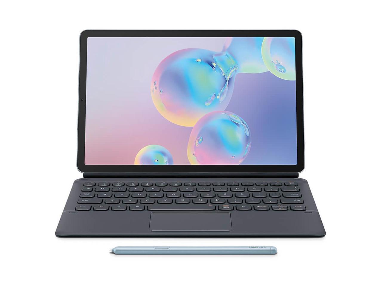 Samsung - SM-T860NZBAXAR - Samsung Galaxy Tab S6 SM-T860 Tablet - 10.5 - 6 GB RAM - 128 GB Storage - Android 9.0 Pie -