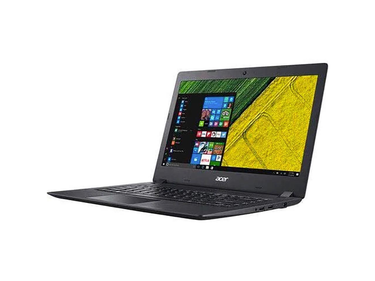 Acer Aspire 1 A114-32-C3N0 14" LCD Notebook - Intel Celeron N4000 Dual-core (2 Core) 1.10 GHz - 4 GB DDR4 SDRAM - 64 GB Flash Memory - Windows 10 64-bit - 1366 x 768 - Obsidian Black