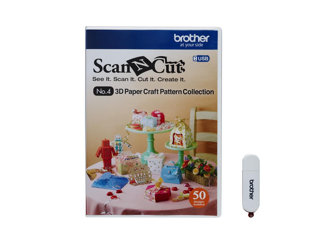 Brother CAUSB4 Scanncut 3D Paper Craft Usb