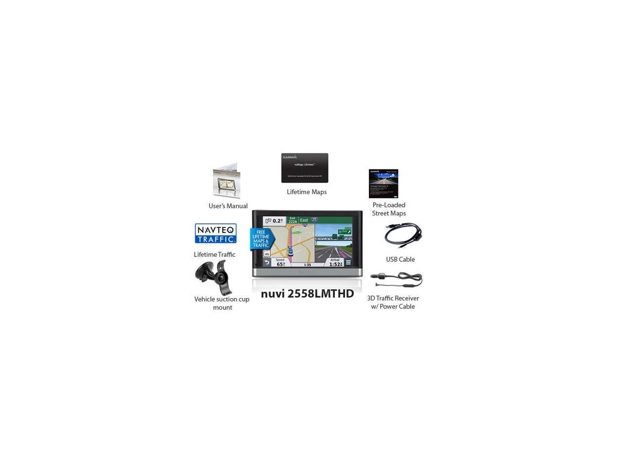 Refurb, Nuvi 2558LMTHD, GPS, NA