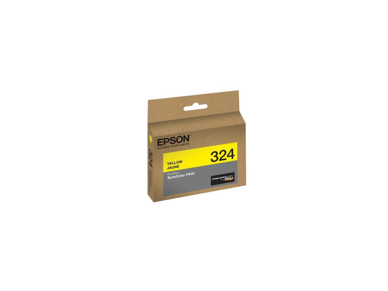 EPSON PRINT T324420 ULTRACHROME HG2 YELLOW INK CARTRIDGE, STANDARD CAPACITY