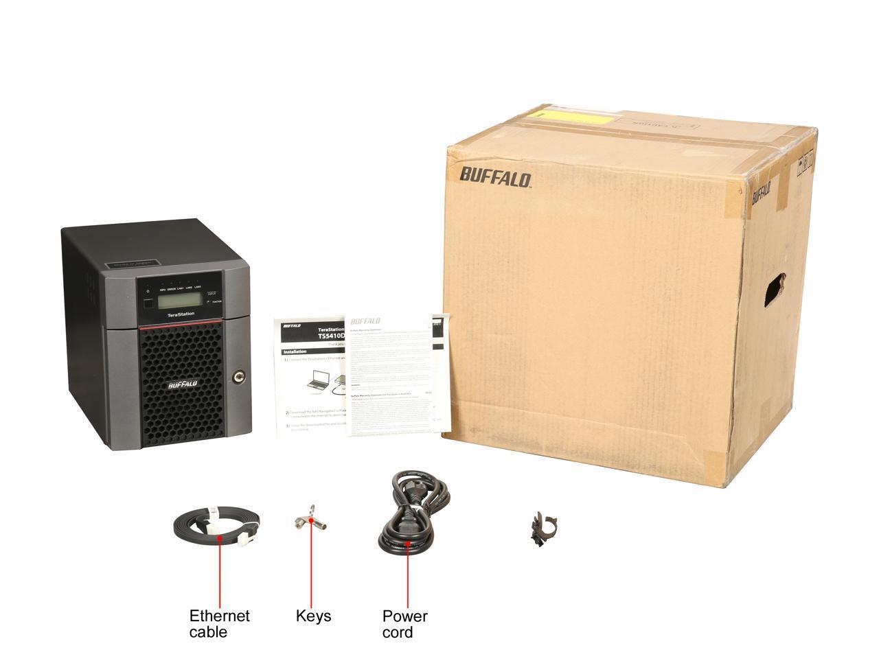 Buffalo TeraStation 5410DN Desktop 16TB NAS Hard Drives Included