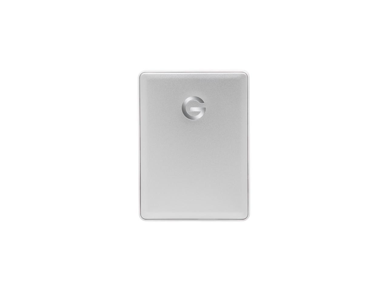 Thermal Grizzly 1TB G-DRIVE Mobile USB-C Portable Drive USB 3.1 Gen 1 Model 0G10264-1 Silver