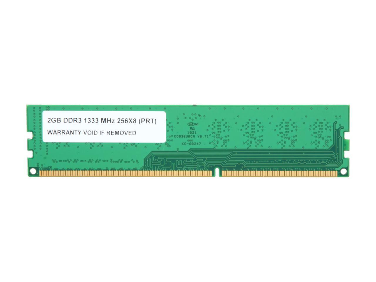 Mushkin Essentials 2GB 240-Pin DDR3 SDRAM DDR3 1333 (PC3-10600) Desktop Memory