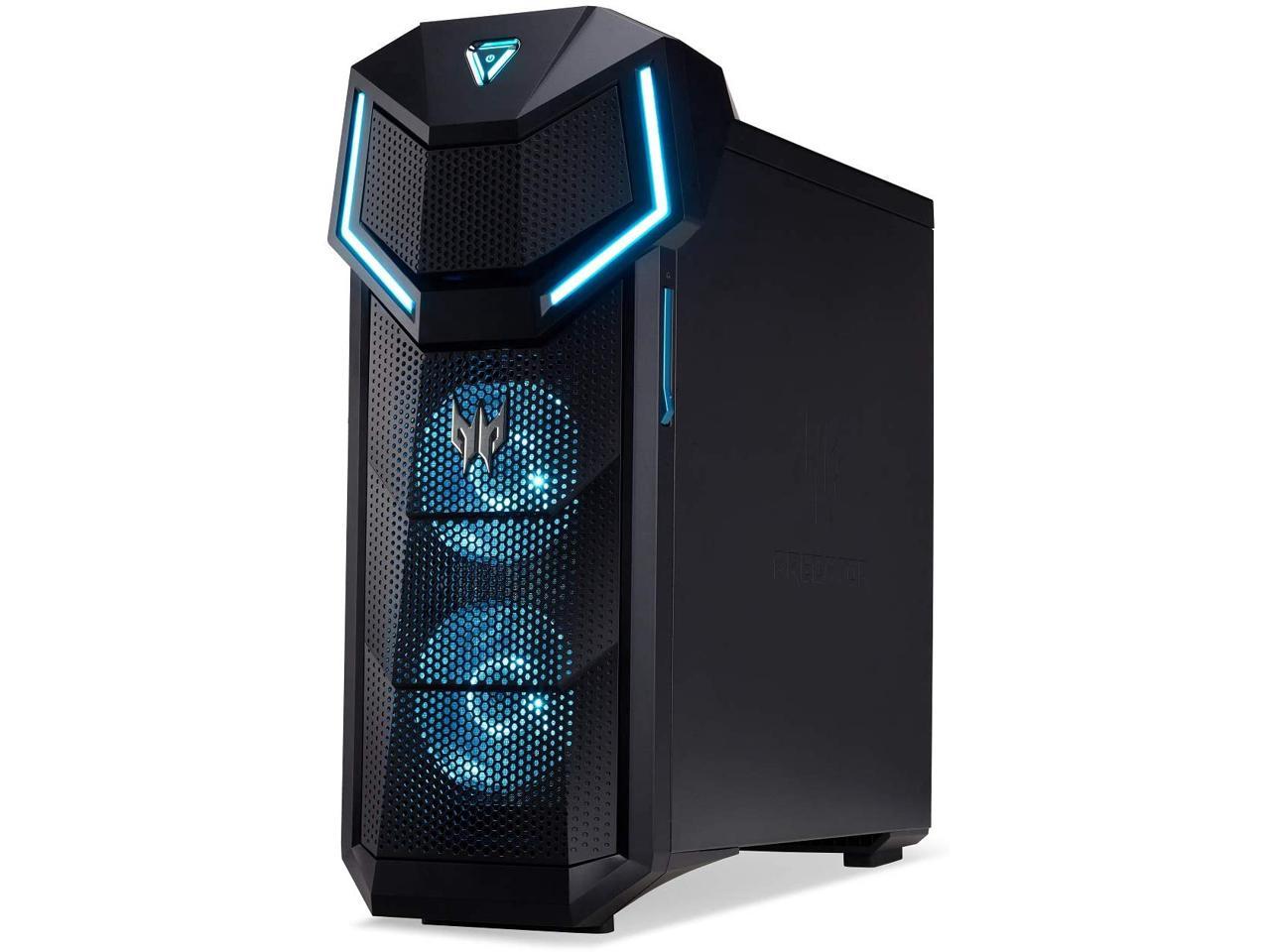 Acer Predator PO5-100 Ryzen7 2700X 16GB RAM 2TB HDD 256GB SSD Windows 10 Home 64-bit Gaming Desktop Computer