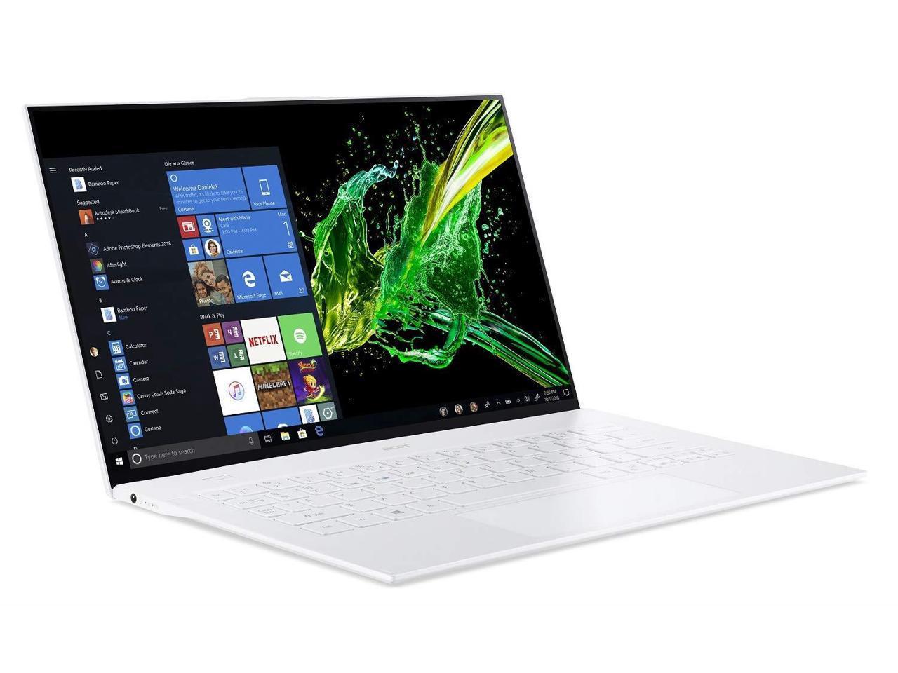 Acer Swift 7 SF714-52T-73CQ 14" 1920x1080 Touchscreen Core i7 i7-8500Y 16GB RAM 512GB SSD Windows 10 Home 64-bit Notebook