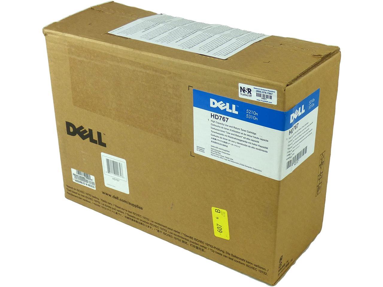 Dell HD767 Toner Cartridge for Dell 5210n/ 5310n Laser Printer Black
