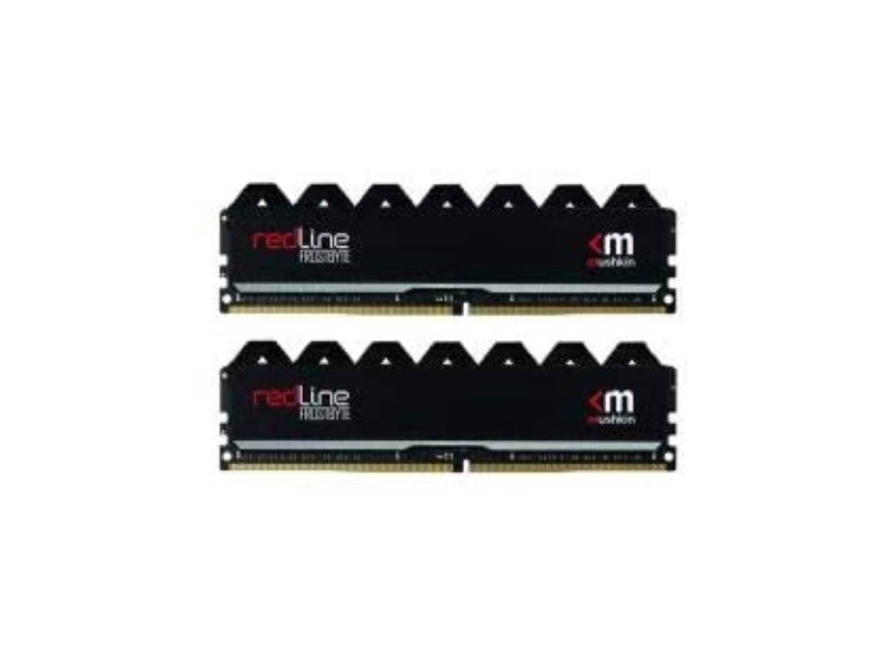 Mushkin 32GB (2X16GB) Redline DDR4 UDIMM PC4-2800 Model MRC4U280HHHH16GX2