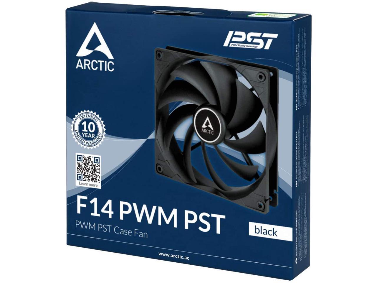 ARCTIC F14 PWM PST - 140 mm PWM PST Case Fan with PWM Sharing Technology (PST) Model ACFAN00219A