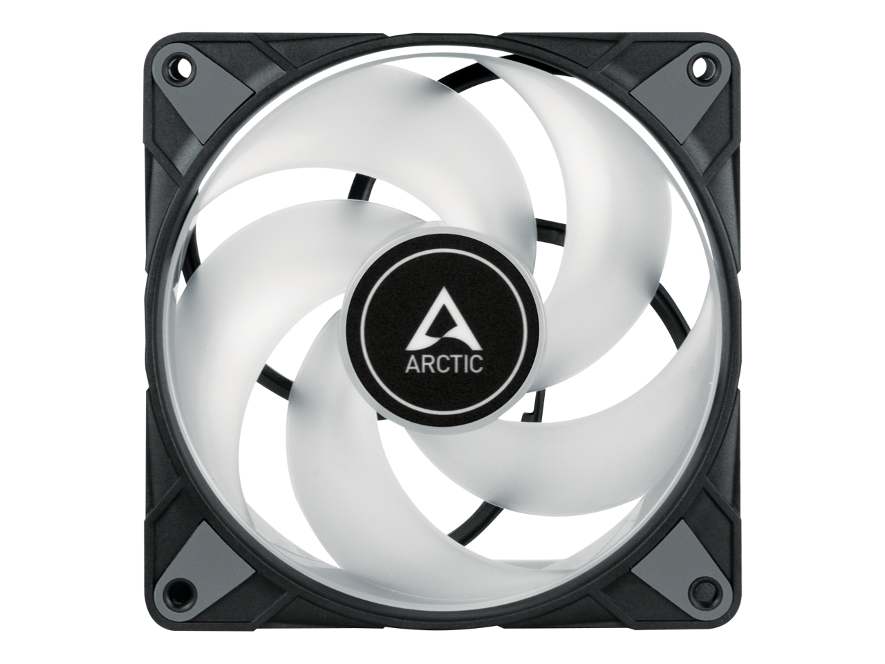 Arctic 120 Fan P12 PWM PST RGB 0dB Semi-Passive with Analog RGB Model ACFAN00186A